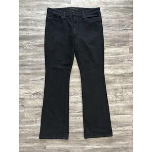 Joes Jeans Womens 32 Black Muse Perry Jr Bootcut Stretch Denim